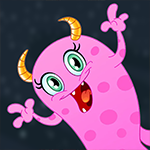 G4K Cute Pink Monster Escape
