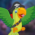 G4K Cute Pirate Parrot Escape