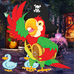 G4K Ecstatic Pirate Parrot Escape