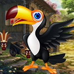 G4K Gleeful Toucan Bird Escape