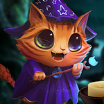 G4K Halloween Magic Cat Escape