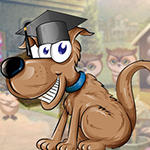 G4K Happy Graduated Dog Escape