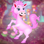 G4K Happy Pink Horse Escape