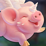 G4K Lovely Flying Pig Escape