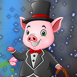 G4K Magician Pig Escape