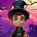G4K Vibrant Halloween Boy Escape Game