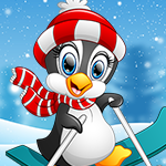 G4K Xmas Skating Penguin Escape Game