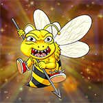 G4K Atrocious Fighter Bee Escape