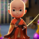 G4K Powerful Little Monk Escape