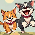 G4K Lovely Cat And Dog Escape Game