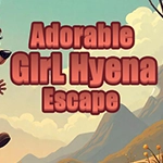 G4K Adorable Girl Hyena Escape Game