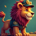 G4K Lion Officer Rescue Game