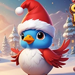 G4K Christmas Hat Bird Rescue Game