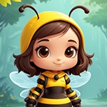 G4K Bee Costume Girl Rescue Game