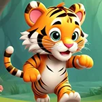 G4K Lively Tiger Cub Escape Game