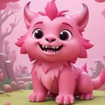 G4K Playful Pink Beast Rescue Game