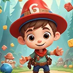 G4K Gleeful Hat Child Rescue Game