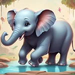 G4K Playful Elephant Rescue Game