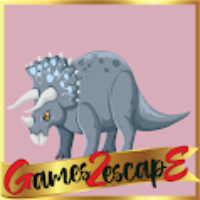 G2E Grey Triceratops Escape HTML5