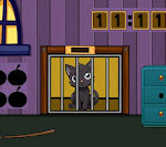 G2J Halloween Black Cat Escape