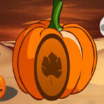 BIG-Halloween Pumpkin Desert Escape HTML5