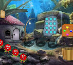 G4K Happy Skater Penguin Escape