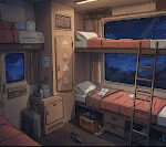 G4K Honeymoon Couple Train Escape