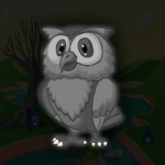FG Great Grey Owl Escape
