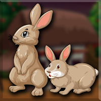 G2J Cute Bunny Couple Esc…