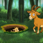 G2R Assist Mom Goat Rescue Infant