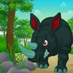 HOG-Injured Rhinoceros Escape