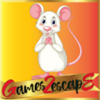 G2E Cute White Mouse Resc…