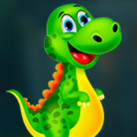 PG Cheerful Dinosaur Esca…