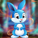 G4K PG Cute Blue Rabbit Escape