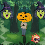 G2R Pumpkin Boy Reach The House
