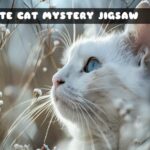 G2M White Cat Mystery Jigsaw