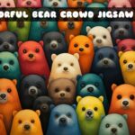 G2M Colorful Bear Crowd Jigsaw