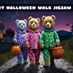 G2M Teddy Halloween Walk Jigsaw