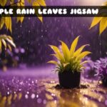 8B Purple Rain Leaves Jigsaw