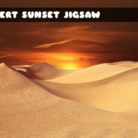 G2M Desert Sunset Jigsaw