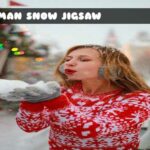 G2M Woman Snow Jigsaw
