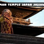 G2M Woman Temple Japan Jigsaw