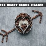 G2M Coffee Heart Beans Jigsaw