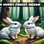 G2M Twin Bunny Forest Jigsaw