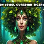 G2M Green Jewel Guardian Jigsaw