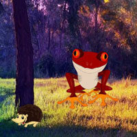 G2R-Red Frog Forest Escape HTML5