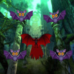 WOW- Rescue Halloween Red Bat HTML5