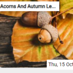 Acorns And Autumn Leaves Jigsaw