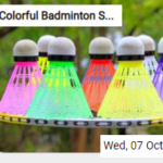 Colorful Badminton Shuttlecocks Jigsaw