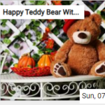 Happy Teddy Bear With A Red Hat Jigsaw